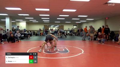 145 lbs Rr Rnd 5 - Chase Schepis, Gladiators HS vs Luke Knox, Steller Trained Pyke Syndicate HS