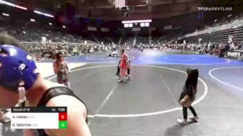 109 lbs Round Of 16 - Dylan Delorme, Ruis Wr Ac vs Abel Halsey, Eastside United