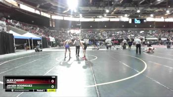 126 lbs Champ. Round 2 - Alex Cherry, Sherwood vs Jaysen Rodriguez, Hermiston Oregon