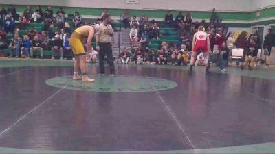 165 lbs Champ. Round 2 - Baron Grubbs, Lingle-Ft. Laramie/Southeast vs Keen Coffman, Niobrara County