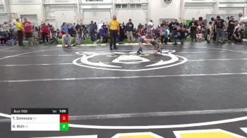 50-B lbs Consolation - Ty Simmons, MI vs Grayson Bish, PA