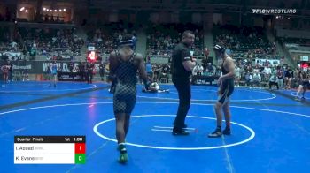 145 lbs Quarterfinal - Ian Aouad, Team Brawlers (KS) vs Kj Evans, Standfast