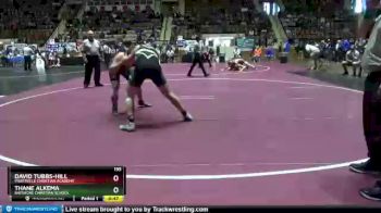195 lbs Cons. Round 2 - Thane Alkema, Bayshore Christian School vs David Tubbs-hill, Prattville Christian Academy