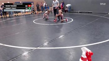 105 lbs Cons. Semi - Emmett Pratt, Small Town Grims vs Alijah Valerio, Cougar Wrestling Club