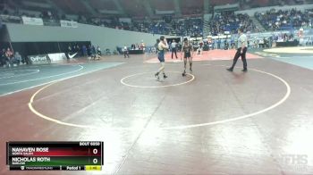 6A-145 lbs Champ. Round 1 - Nicholas Roth, Barlow vs Nahaven Rose, North Salem