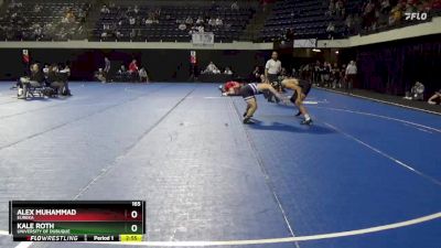 165 lbs Cons. Round 2 - Kale Roth, University Of Dubuque vs Alex Muhammad, Eureka