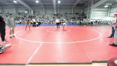 120 lbs Rr Rnd 2 - Brinsley Sheridan, Mat Warriors Red vs Devyn Luciano, Revival Orange