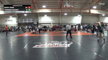 157 lbs Prelim - Brody Jones, Grand Valley State vs Thaddeus Stuckey, Tiffin