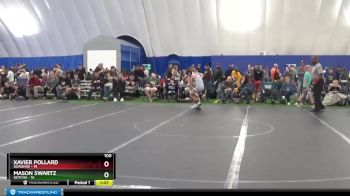 100 lbs Round 7 (10 Team) - Xavier Pollard, Donahue vs Mason Swartz, Gotcha
