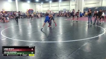 138 lbs Round 4 (6 Team) - Jake Wyatt, Florida Young Gunslingers vs Devon Barnes, S.E.O. Wrestling Club- Team Red