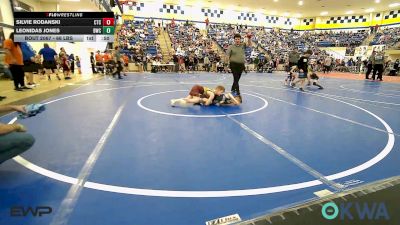 66 lbs Rr Rnd 3 - Silvie Rodanski, Cleveland Takedown vs Leonidas Jones, Bartlesville Wrestling Club