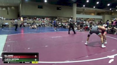 106 lbs Round 3 (6 Team) - Curtis Watson, Assassins Blue vs Eli James, Crusaders WC- Black