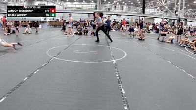 110 lbs Semis (4 Team) - Landon Mersdorf, U2 Brawler Elite vs Julian Altiery, Revival