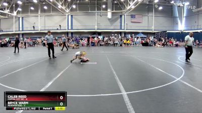 56 lbs Round 1 (6 Team) - Bryce Warm, Headhunters vs Caleb Reed, Capital City WC