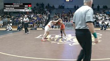 141 lbs 1st Place Match - Sean Solis, UMary vs Pedro Velazquez, Minnesota State Moorhead