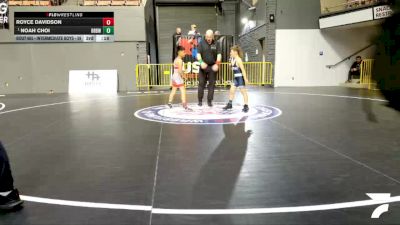 Intermediate Boys - 84 lbs Cons. Semis - Carlos Mendoza, Yuba Sutter Combat Wrestling Club vs Ian Ruiz