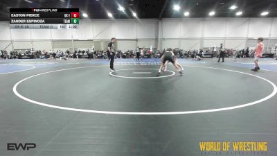 105 lbs Semifinal - Easton Pierce, OK Elite 14U 1 vs Zander Espinoza, Team Dash 14U