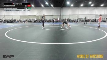 105 lbs Semifinal - Easton Pierce, OK Elite 14U 1 vs Zander Espinoza, Team Dash 14U