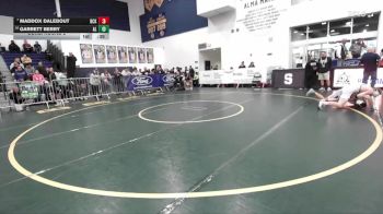 132 lbs Cons. Round 2 - Maddox Dalebout, Beckman vs Garrett Berry, Alta Loma