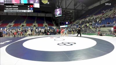 140 lbs Cons. Sub-rd Of 16 - Rachel Jensen, UT vs Delaney Dixon, NY