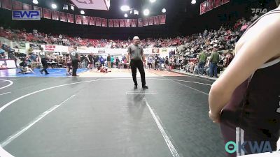 64 lbs Quarterfinal - Hayden Wenetshlager, Salina Wrestling Club vs Ivan Russell, Eufaula Ironheads Wrestling Club