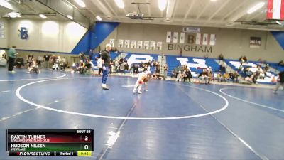 36-38 lbs Round 3 - Hudson Nilsen, Westlake vs Raxtin Turner, Stallions Wrestling Club