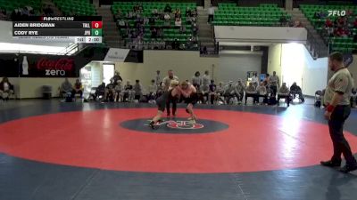 134 lbs Semifinals (16 Team) - Aiden Bridgman, Tallassee vs Cody Rye, St. John Paul II