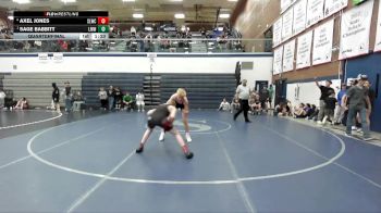 132 lbs Quarterfinal - Sage Babbitt, Lil Mavs Wrestling vs Axel Jones, Sandpoint Legacy Wrestling Club