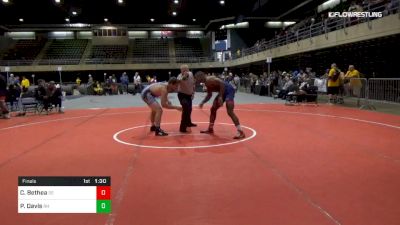 190 lbs Final - Canaan Bethea, De vs Patrick Davis, Rh