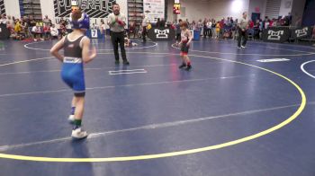56 lbs Round Of 16 - Christian DaQuisto, Steel Valley Renegades vs Brycen Thorpe, Connellsville