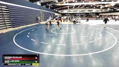 184 lbs Cons. Round 5 - Gage LaPlante, USMAPS vs Hayden McLellan, Alvernia