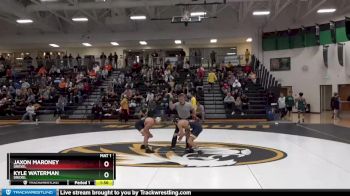 133 lbs Cons. Round 2 - Jaxon Maroney, Drexel vs Kyle Waterman, Drexel