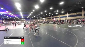 175 lbs Quarterfinal - Kelan Stever, Silverback WC vs Preston Kepler, Enforcers Wr Ac