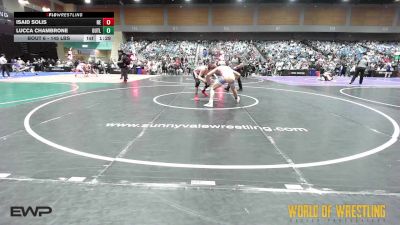 145 lbs Round Of 64 - Isaid Solis, Nevada Elite vs Lucca Chambrone, Outlaw Wrestling Club (Santa Rosa)