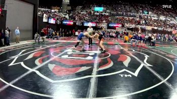 A - 132 lbs Cons. Round 1 - Bradley Beck, Columbia Falls vs Ryder Haskins, Frenchtown