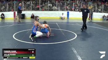 90 lbs Semifinal - Dylan Russo, Grant WC vs Parker Mann, Michigan Grappler RTC