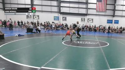 60 lbs Round 1 (6 Team) - Luke Worall, GREAT BRIDGE WRESTLING CLUB vs Gideon Drane, GREAT NECK WRESTLING CLUB GOLD
