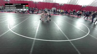 16U Boys - 132 lbs Cons. Round 3 - Konek Swenson, Sugar River Mat Club vs Gavin Connelly, Minnesota