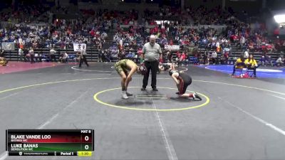 125 lbs Champ. Round 1 - Luke Banas, Demolition WC vs Blake Vande Loo, Batavia WC