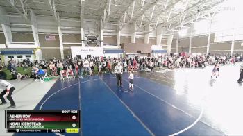 64 lbs Quarterfinal - Noah Kierstead, Bear River Wrestling Club vs Asher Udy, Bear River Wrestling Club