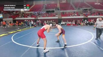 138 lbs Round 5 - Placement (4 Team) - Jackson Prom, Dripping Springs vs Carlos Badillo, Katy