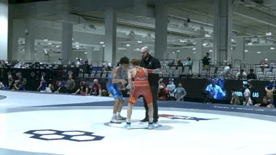 52 kg Champ. Rd Of 16 - Noah Losey, Bishop McCort High School Wrestling vs Esaias Perez, Rampage Wrestling