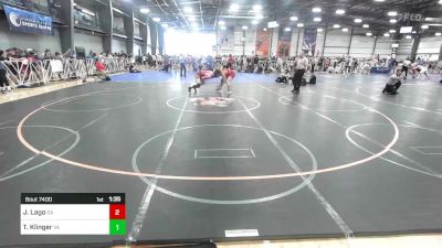 170 lbs Round Of 64 - Joseph Lago, GA vs Tyler Klinger, VA