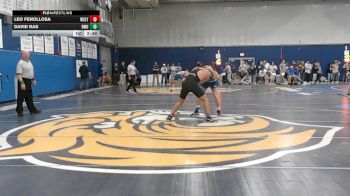 174 lbs Round Of 16 - Leo Fenollosa, Wesleyan vs David Ras, Roger Williams