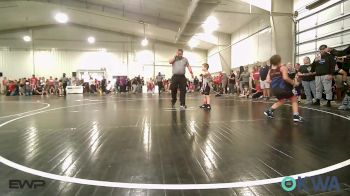 83 lbs Quarterfinal - Ryder Steddum, Salina Wrestling Club vs Katelee Cole, Tulsa Blue T Panthers