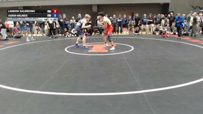 138 lbs Champ. Rd Of 32 - Landon Salindong, Durham Wrestling Club vs Aiden Nelmes, Cowboy Mat Club