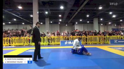 RAFAEL MONTEIRO BARBOSA vs JASON DESMOND YOUSEPH 2023 American National IBJJF Jiu-Jitsu Championship