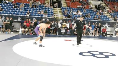 165 lbs Cons. Rd Of 64 - Jaiden Finger, Arizona vs Andrew Fawcett, Arizona