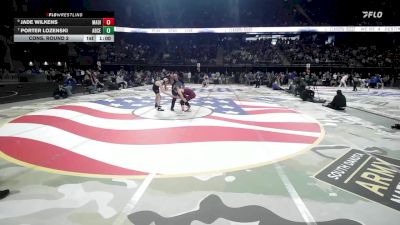 Cons. Round 2 - Porter Lozenski, Aberdeen Central vs Jade Wilkens, Madison