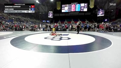 88 lbs Cons. Sub-quarters - Donovan Johnson, IL vs Jude Goss, GA